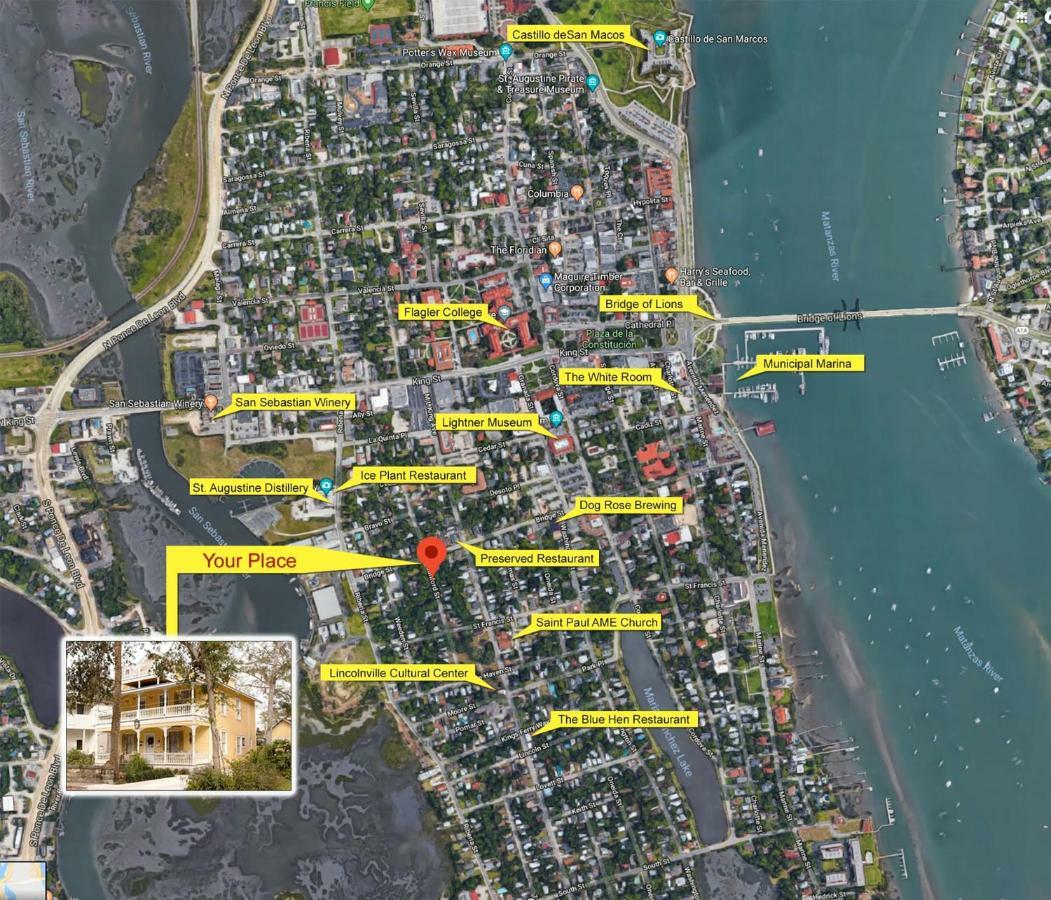 Victorian Luxury One Bedroom Apartment St. Augustine Exteriér fotografie